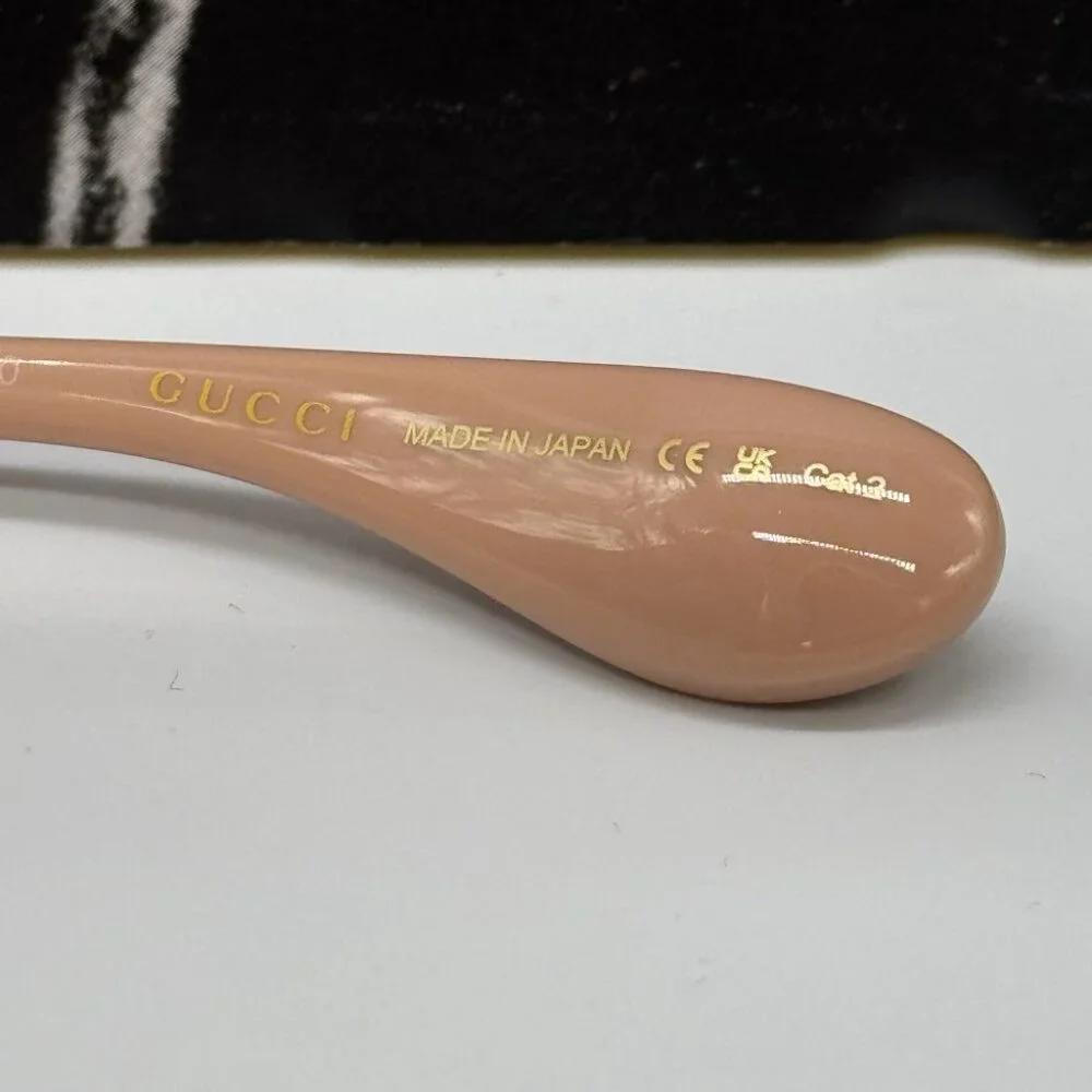 NEW GG1774S 004 GUCCI PINK MIRROR MASK UNISEX GUCCI SUNGLASSES